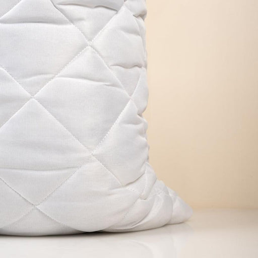 Quilted Hollow Puff Pillow Continental-Pillows