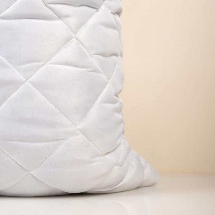 Quilted Hollow Puff Pillow Continental-Pillows