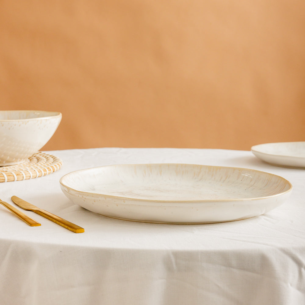 Reactive Dinner Plate Natural-Plates