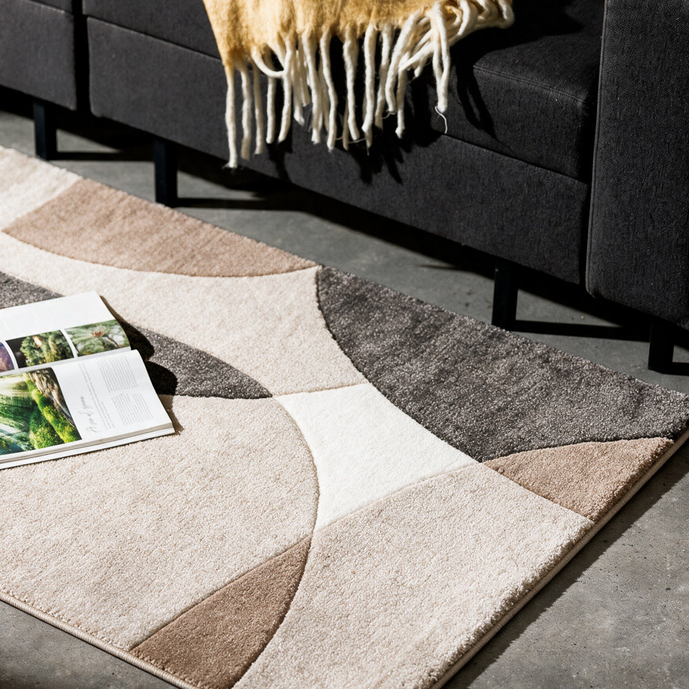 Roche Woven Carpet Dove Grey-Carpets/Rugs