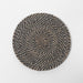 Round Rattan Placemat - Natural Dark-PLACEMATS