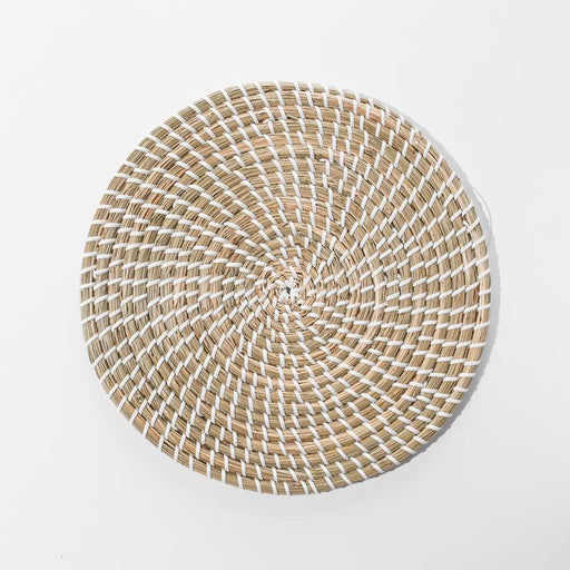 Round Seagrass Placemat - Natural-PLACEMATS