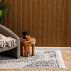 San Remo Mediterranean Collection Jacquard Polycotton Carpet Monochrome