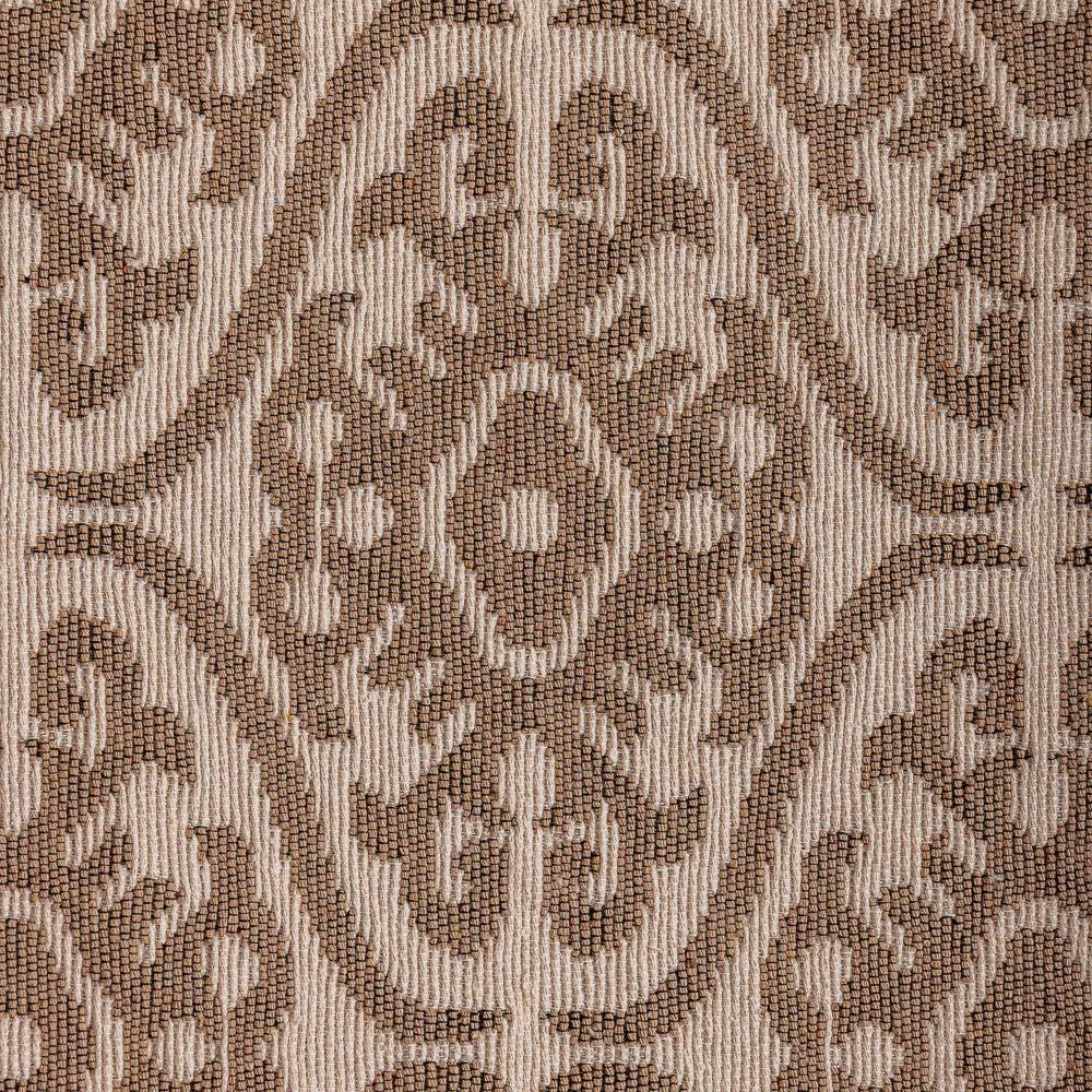Santorini Mediterranean Collection Jacquard Polycotton Carpet Sand-Carpets/Rugs