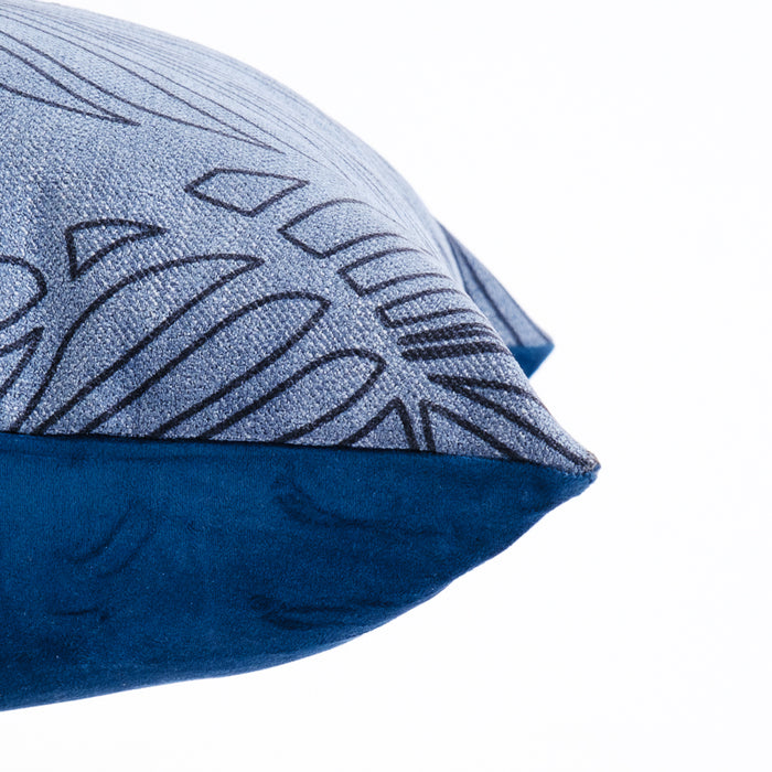 Nest Collection Printed Scatter - Indigo Leaves