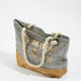 Sequin Beach Bag Summervibes - Grey-BEACH BAGS