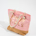 Sequin Beach Bag Summervibes - Pink-BEACH BAGS