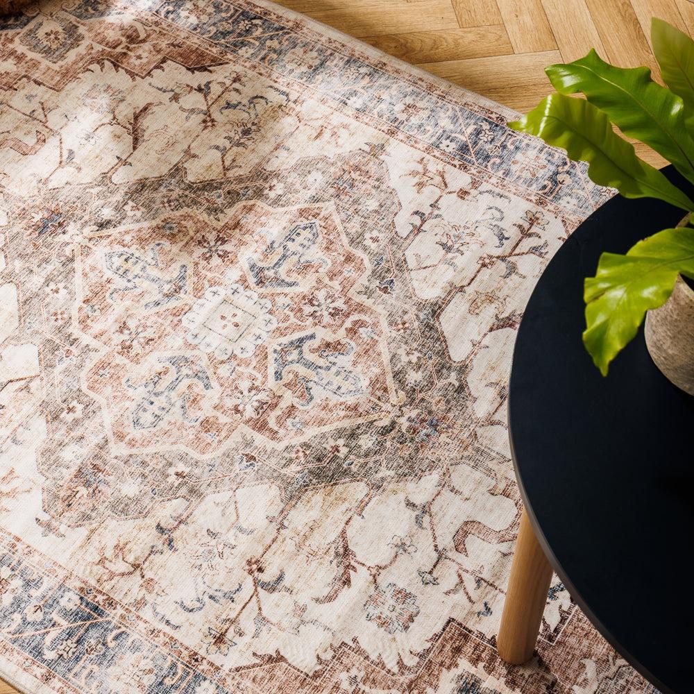Silkwhisper Printed Carpet Canyon Rust-Carpets/Rugs