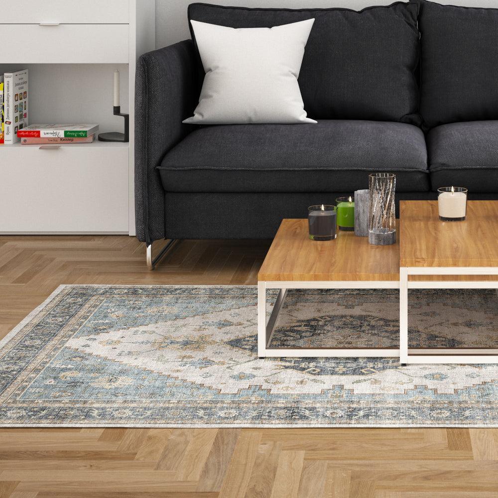 Silkwhisper Printed Carpet Celestial Tide-Carpets/Rugs