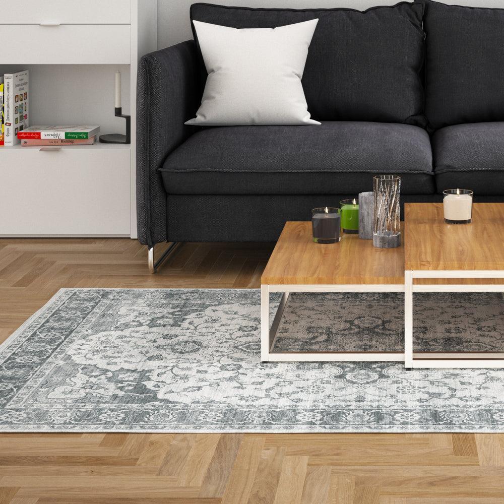 Silkwhisper Printed Carpet Glacier Frost-Carpets/Rugs
