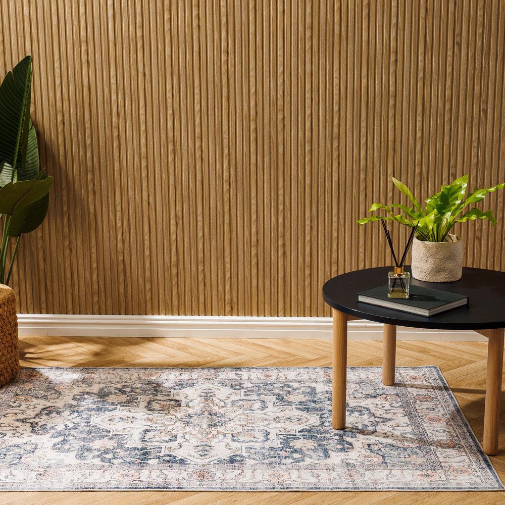 Silkwhisper Printed Carpet Iceleaf Pearl-Carpets/Rugs