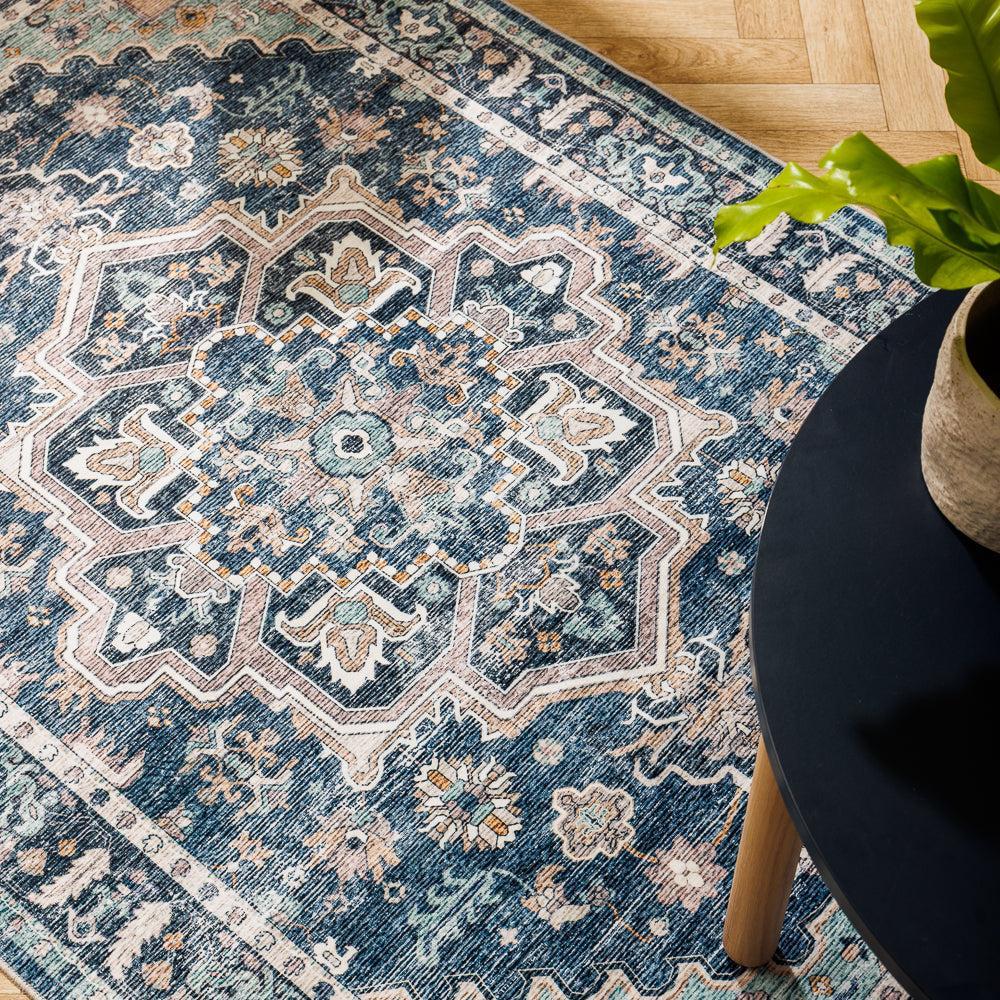 Silkwhisper Printed Carpet Meadow Moss-Carpets/Rugs