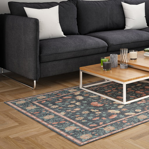 Silkwhisper Printed Carpet Midnight Bloom-Carpets/Rugs