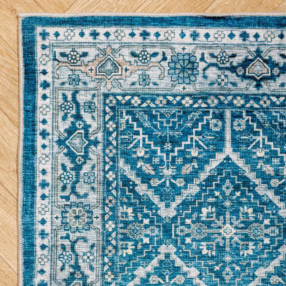 Silkwhisper Printed Carpet Navy Horizon-Carpets/Rugs