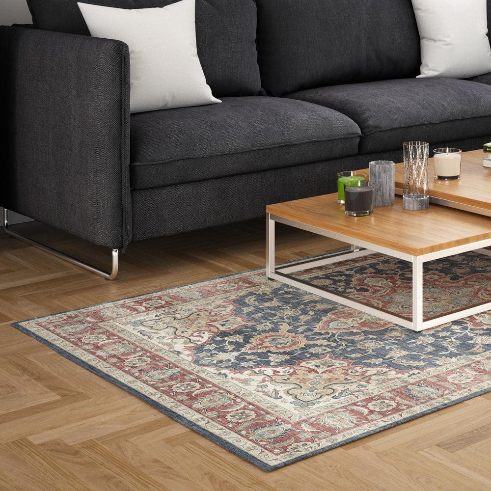 Silkwhisper Printed Carpet Ruby Meadow-Carpets/Rugs