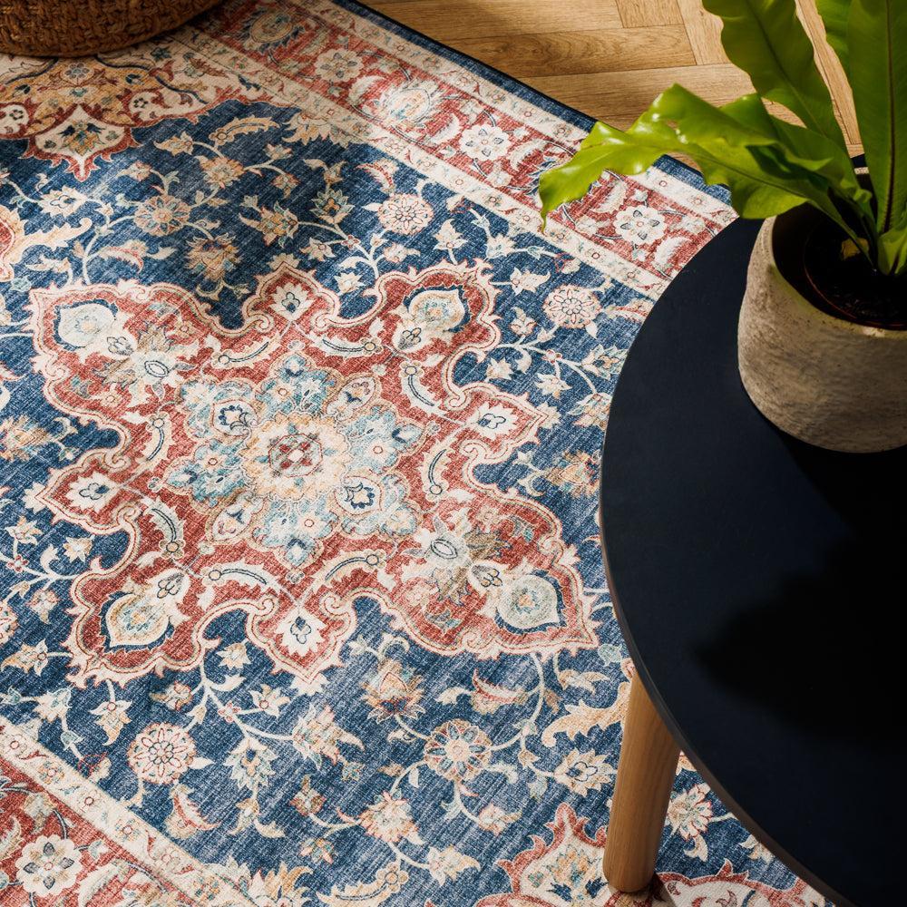 Silkwhisper Printed Carpet Ruby Meadow-Carpets/Rugs
