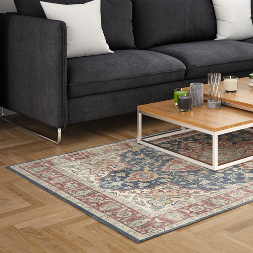 Silkwhisper Printed Carpet Ruby Meadow-Carpets/Rugs