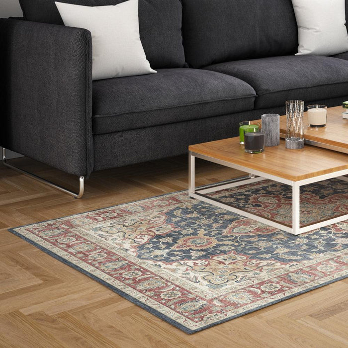 Silkwhisper Printed Carpet Ruby Meadow-Carpets/Rugs