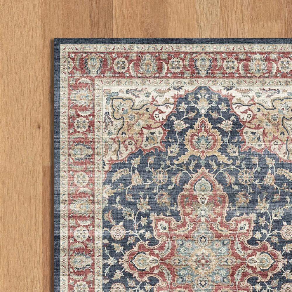 Silkwhisper Printed Carpet Ruby Meadow-Carpets/Rugs