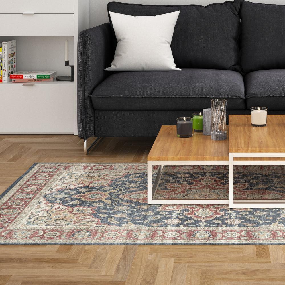Silkwhisper Printed Carpet Ruby Meadow-Carpets/Rugs