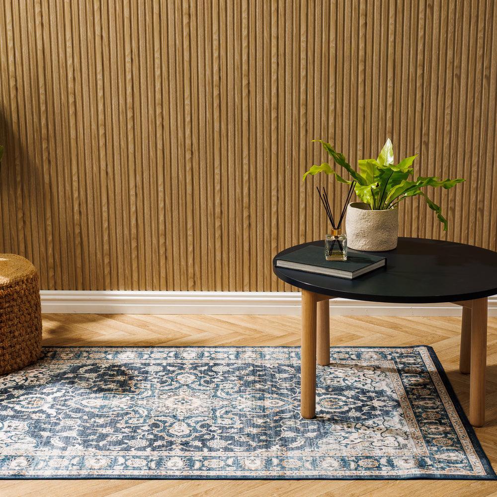 Silkwhisper Printed Carpet Sapphire Skies-Carpets/Rugs