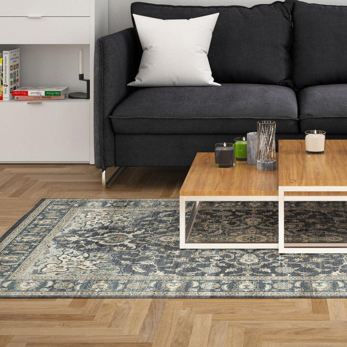 Silkwhisper Printed Carpet Sapphire Skies-Carpets/Rugs