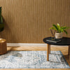 Silkwhisper Printed Carpet Skyline Blue