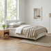 Simple Bed - King XL - White-Beds & Bed Frames