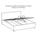 Simple Bed - King XL - White-Beds & Bed Frames