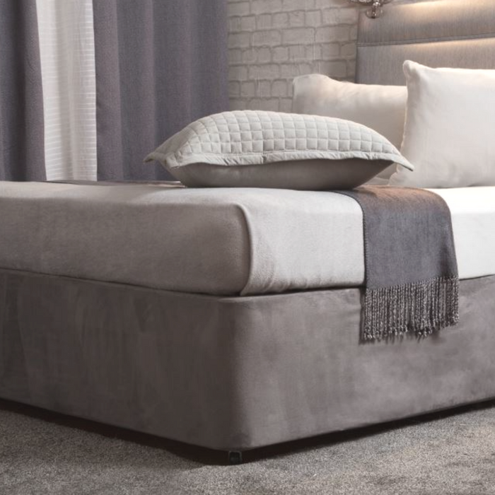 Snugfit Faux Suede Bed Base Wrap - Castlerock