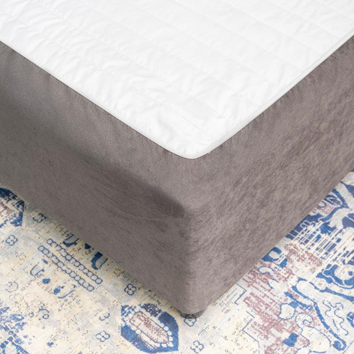 Snugfit Faux Suede Bed Base Wrap - Castlerock