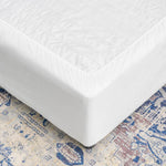 Snugfit Faux Suede Bed Base Wrap White