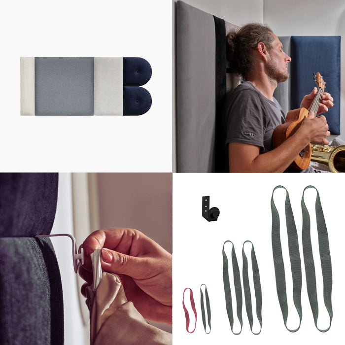 Soform Wall Panels Bundle - Shades of Blue-