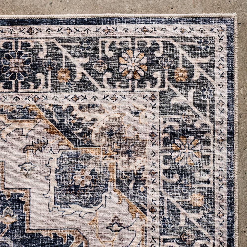 Softweave Printed Carpet Lunar Blue Haze-Carpets/Rugs