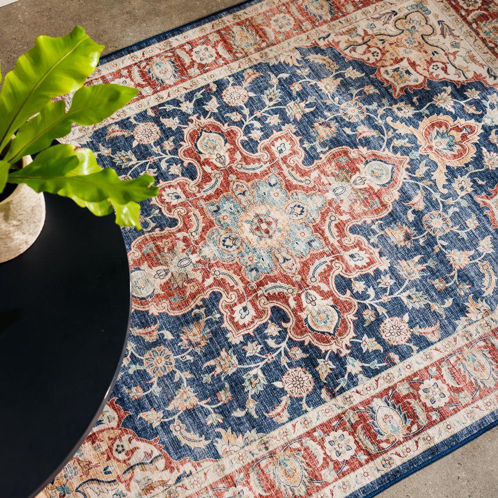 Softweave Printed Carpet Ruby Meadow-Carpets/Rugs