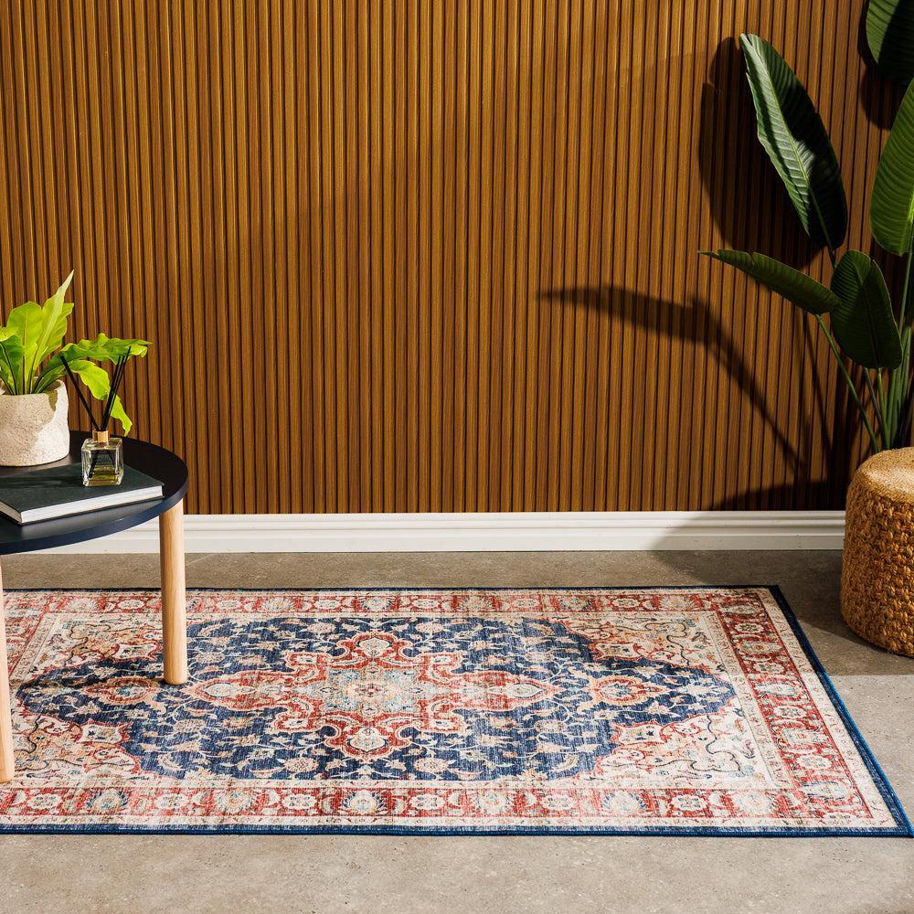 Softweave Printed Carpet Ruby Meadow-Carpets/Rugs