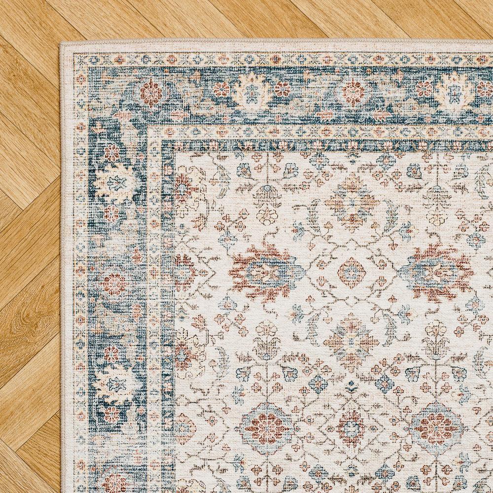 Softweave Printed Runner Ivory Dream-Carpets/Rugs
