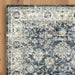 Softweave Printed Runner Navy Blossom-Carpets/Rugs