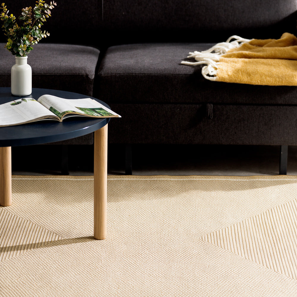 Spring Calm Indoor and Outdoor Rug Natural-Carpets/Rugs