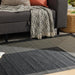 Spring Twilight Indoor and Outdoor Rug Black-Carpets/Rugs