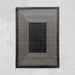 Spring Twilight Indoor and Outdoor Rug Black-Carpets/Rugs