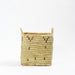Square Basket Accent - Natural-Basket