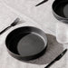 Stoneware Bowl Straight Sided - Black-CERAMIC