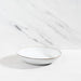 Stoneware Shallow Bowl - Light Grey