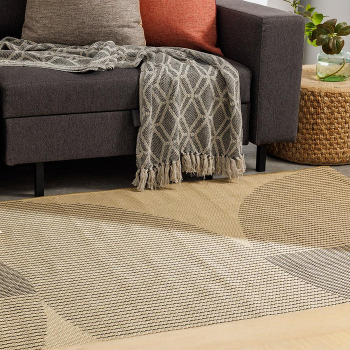 Summer Solstice Indoor and Outdoor Rug Sand-Carpets/Rugs