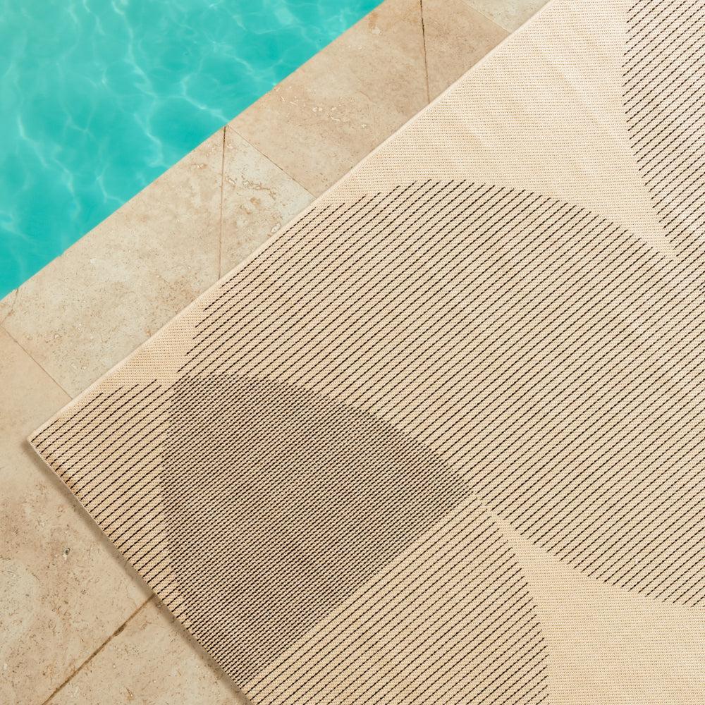 Summer Solstice Indoor and Outdoor Rug Sand