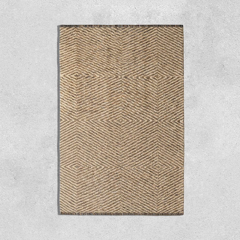 Summer Wave Indoor and Outdoor Rug Brown-Carpets/Rugs
