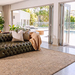 Summer Wave Indoor and Outdoor Rug Brown