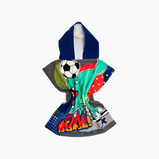 Hooded Beach Towel - T-Rex