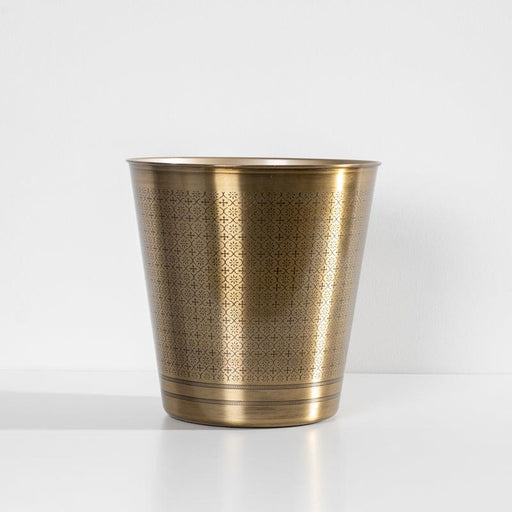 Tapered Bin - Brass